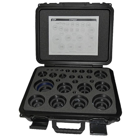 Aftermarket CTP0057 Black Nitrile 75 ORing Kit Fits Caterpillar 0959008 223 Pieces 54 Sizes ENH10-0332
